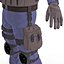 SWAT Policeman Rigged for Maya