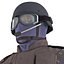 SWAT Policeman Rigged for Maya