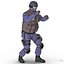SWAT Policeman Rigged for Maya