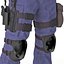 SWAT Policeman Rigged for Maya