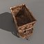 3d coal cart model