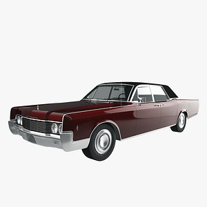 Lincoln Continental 1966 3D model