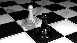 chess 3d obj