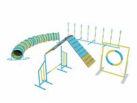 3D DOG AGILITY COLECTION
