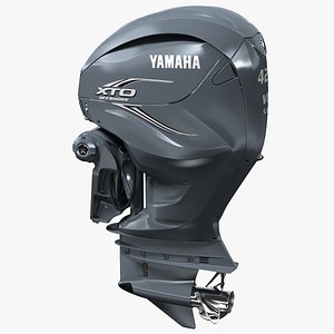 3D yamaha xto offshore f425a model
