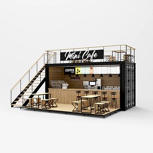 coffee shop sketchup