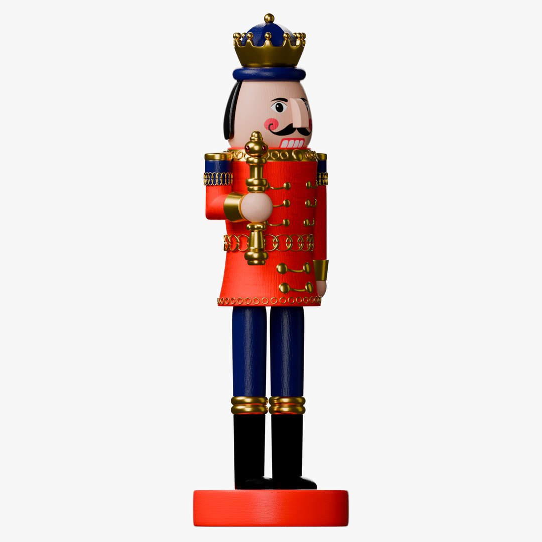 3D Nutcracker Collection https://p.turbosquid.com/ts-thumb/aj/9vENzw/TN/nutcrackerking8/png/1726501430/1920x1080/fit_q87/741a9a330e7be04a8c71b987539185943ed822c6/nutcrackerking8.jpg