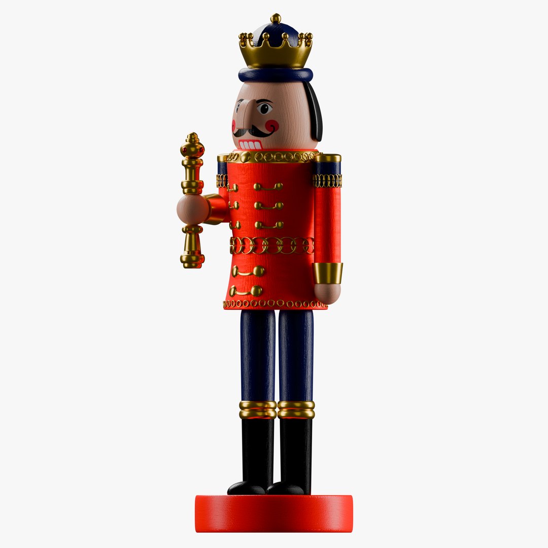 3D Nutcracker Collection https://p.turbosquid.com/ts-thumb/aj/9vENzw/v9/nutcrackerking2/png/1726501427/1920x1080/fit_q87/7f3131d833d7a9ce3c2b04987823186a2e88f643/nutcrackerking2.jpg