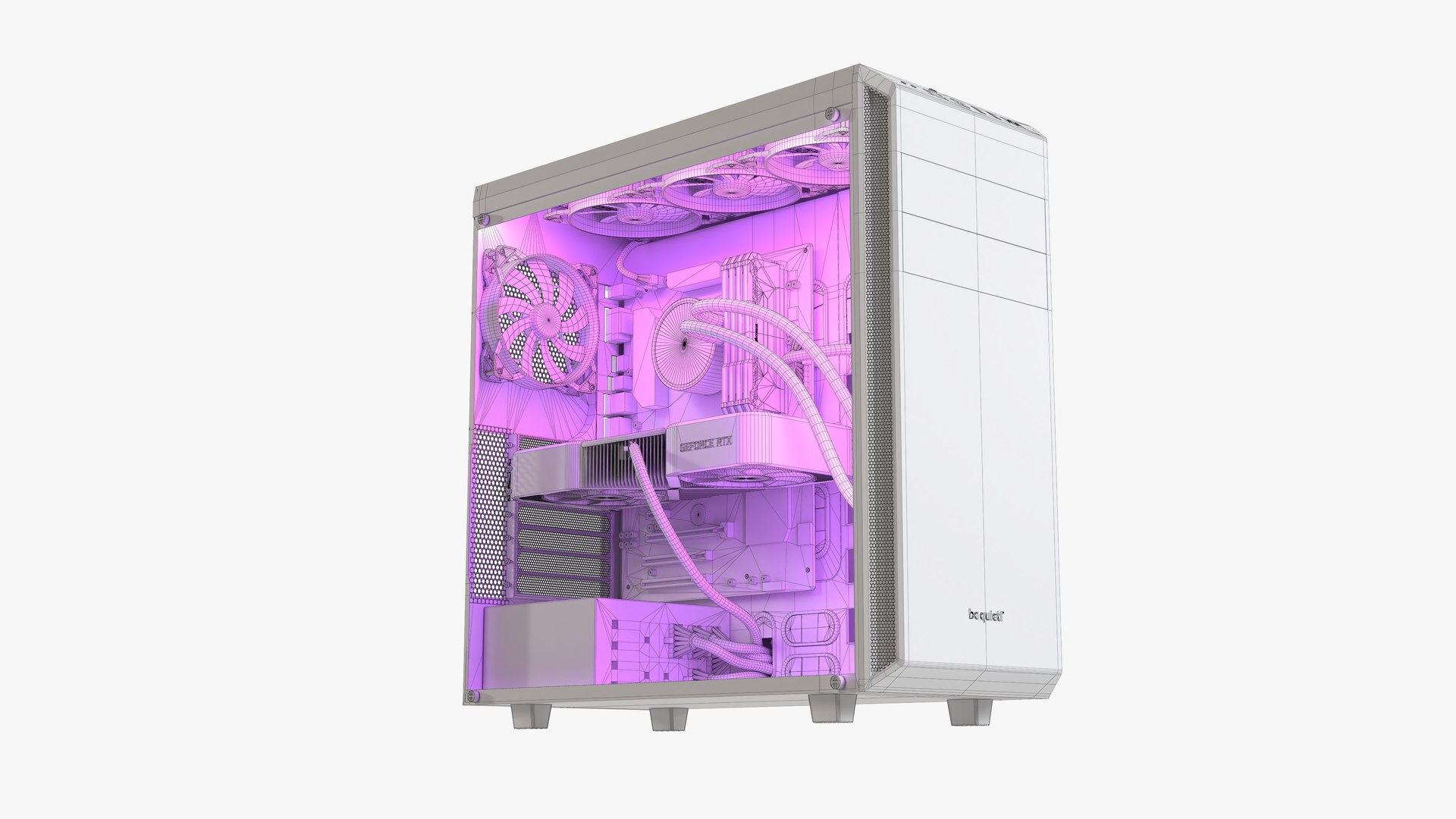 3d Gaming Desktop Pc Model - Turbosquid 1776666