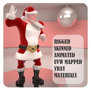 3ds max santa claus