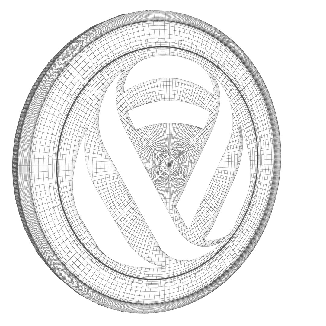 Infinitus Token Cryptocurrency Gold Coin 3D Model - TurboSquid 1856934