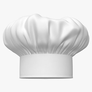 3D Chef Hat model