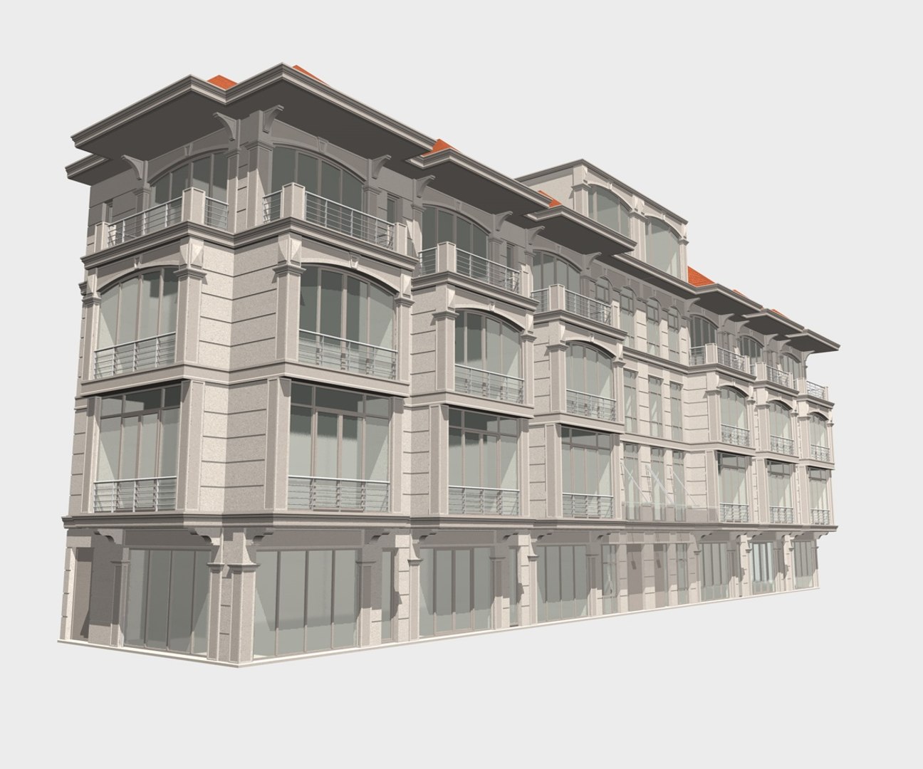 3D Building Model - TurboSquid 674299