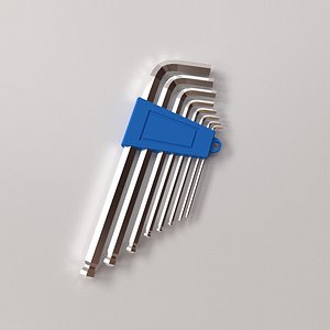 hex key 3d model