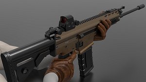 Game Combat Rifle Fps - Tps 3D