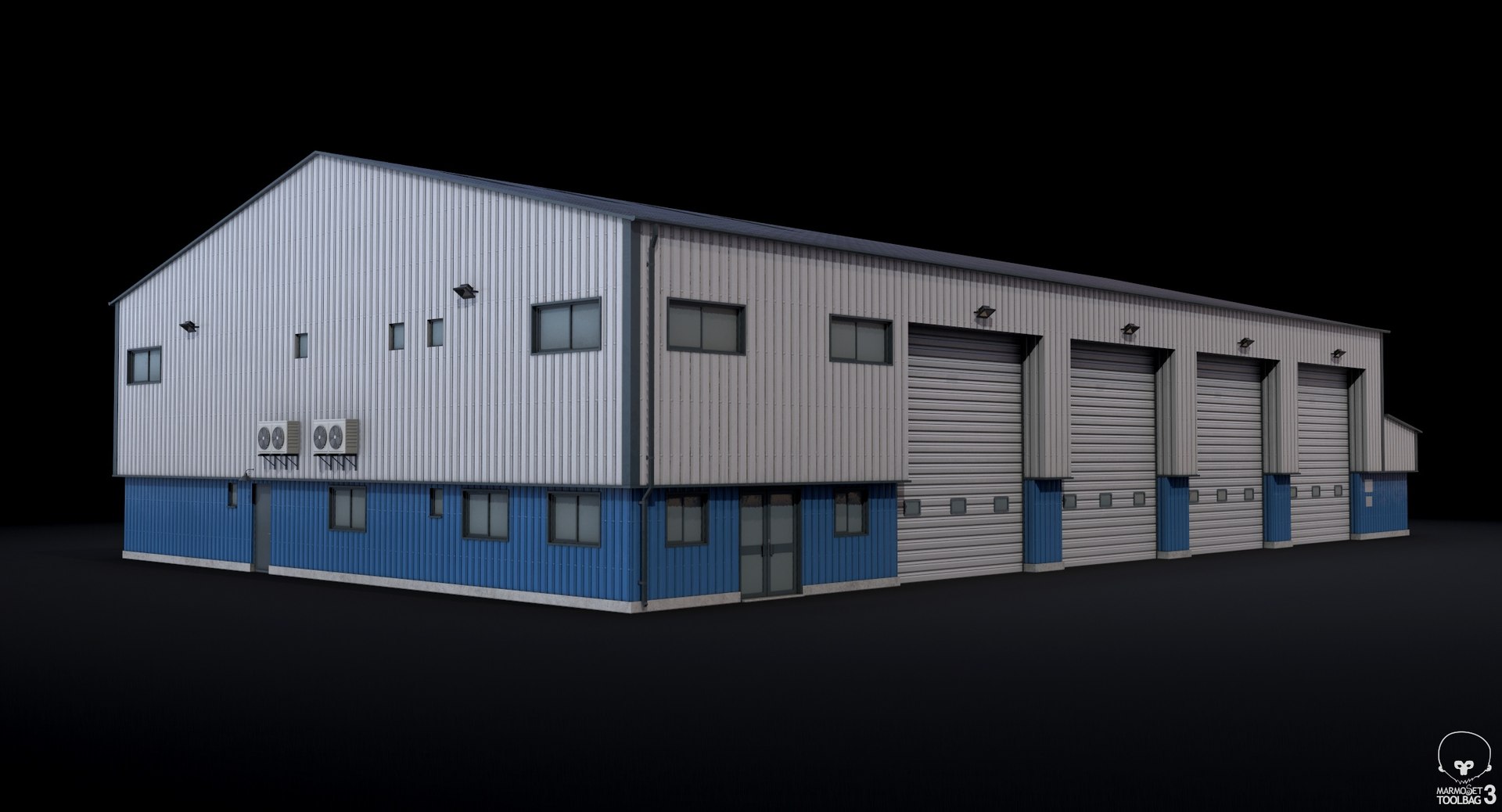 Industrial Building 25 model https://p.turbosquid.com/ts-thumb/aj/M6lQfz/g3/screenshot000/jpg/1669311910/1920x1080/fit_q87/0b9691de9735bfc9d1d5717ba64f0b8c620e7306/screenshot000.jpg