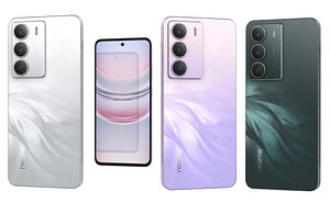 3D Realme C75 5G All Colors Low Poly model