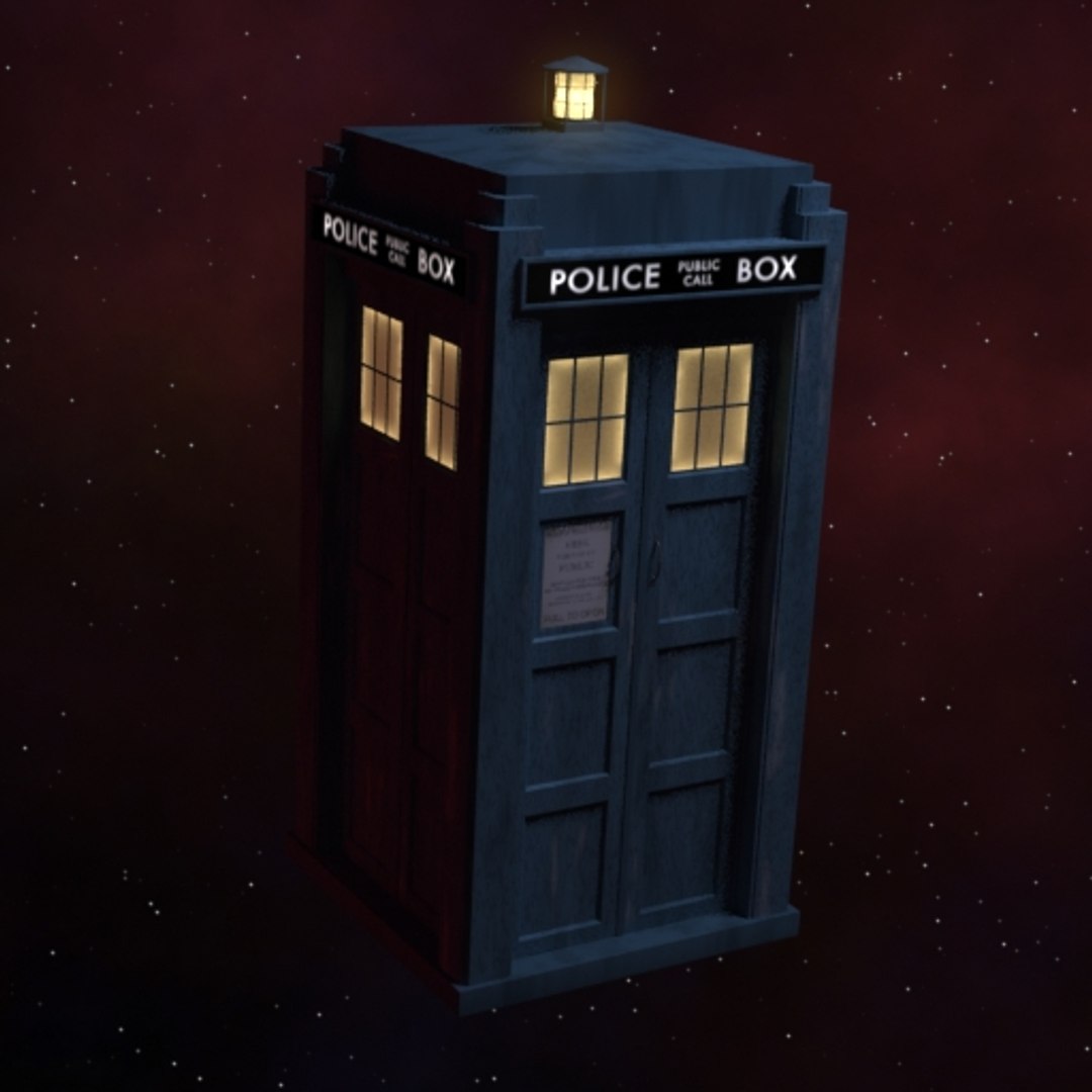 Tardis Time Space 3d Model