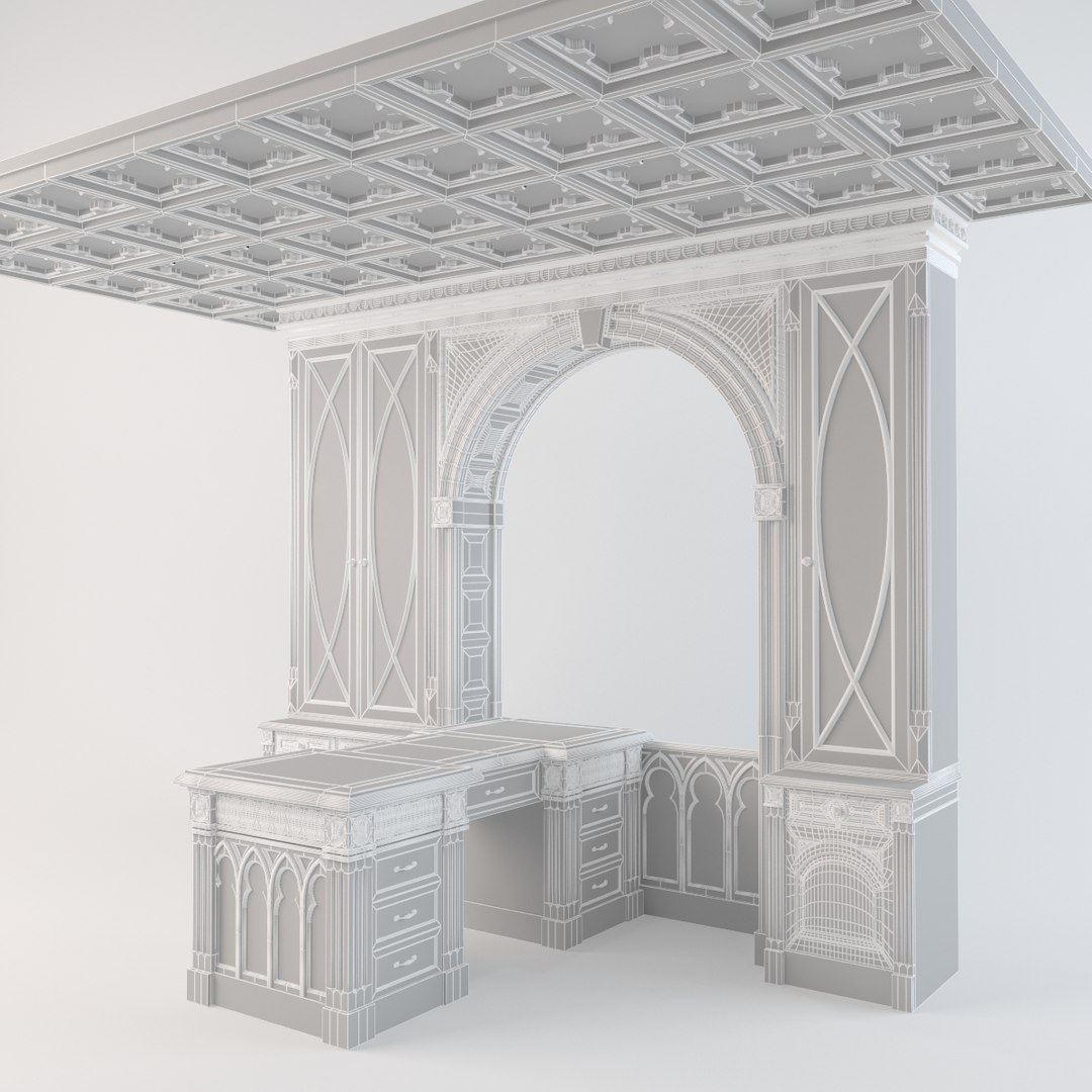 3ds Max Classic Cabinet