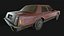 フォードクラウンビクトリア1970LowPoly