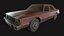 フォードクラウンビクトリア1970LowPoly