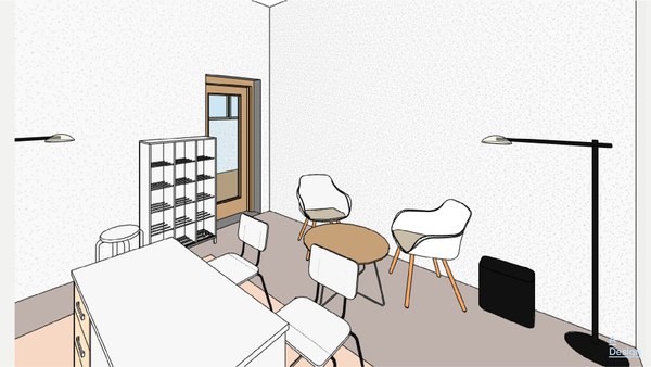modelo 3d The audience or classroom - Revit model - TurboSquid 2017860