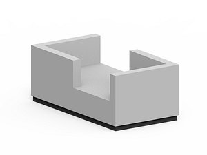 low-poly tete-a-tete model