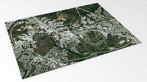 Cityscape Williamsburg USA 3D model