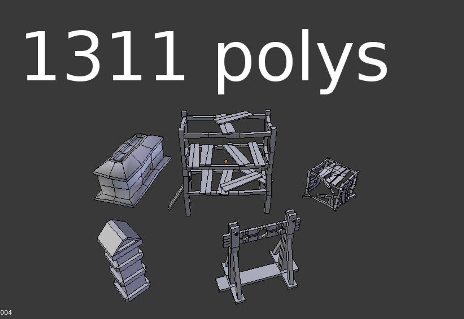 3d Model Pack 5 Dungeon Props