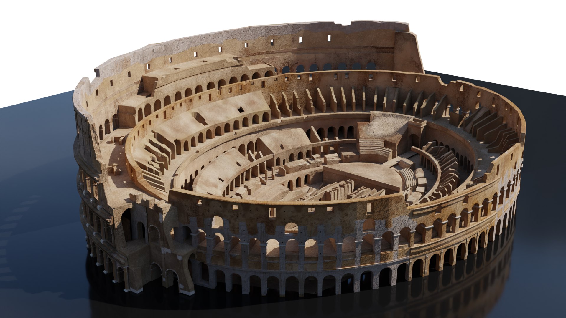 The Coloseum 3D model - TurboSquid 2102733