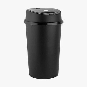 Black Plastic Bin