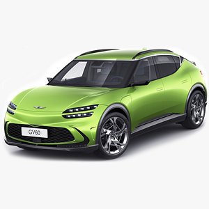 3D Genesis GV60 2022 model