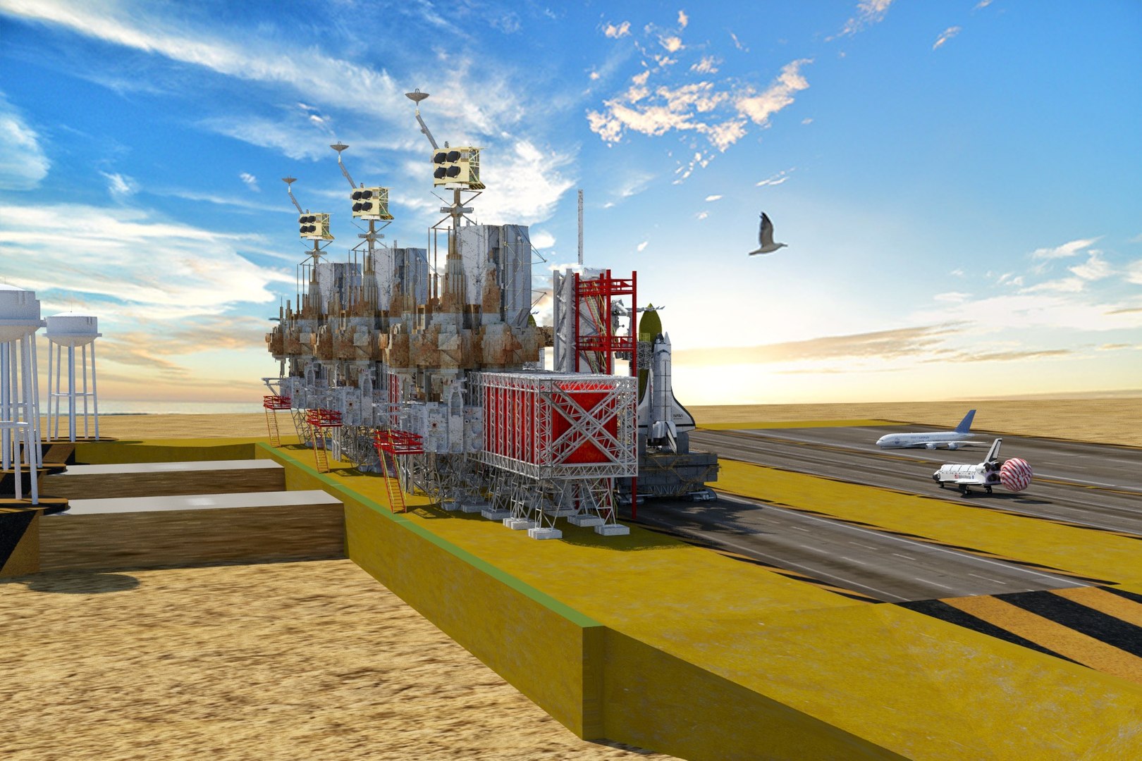 3D model shuttle launch port https://p.turbosquid.com/ts-thumb/aj/eTTCKR/knxOxLZZ/3/jpg/1515256962/1920x1080/fit_q87/cfdaab0f3888c628e890906fcfcdc5d5f5722e5d/3.jpg