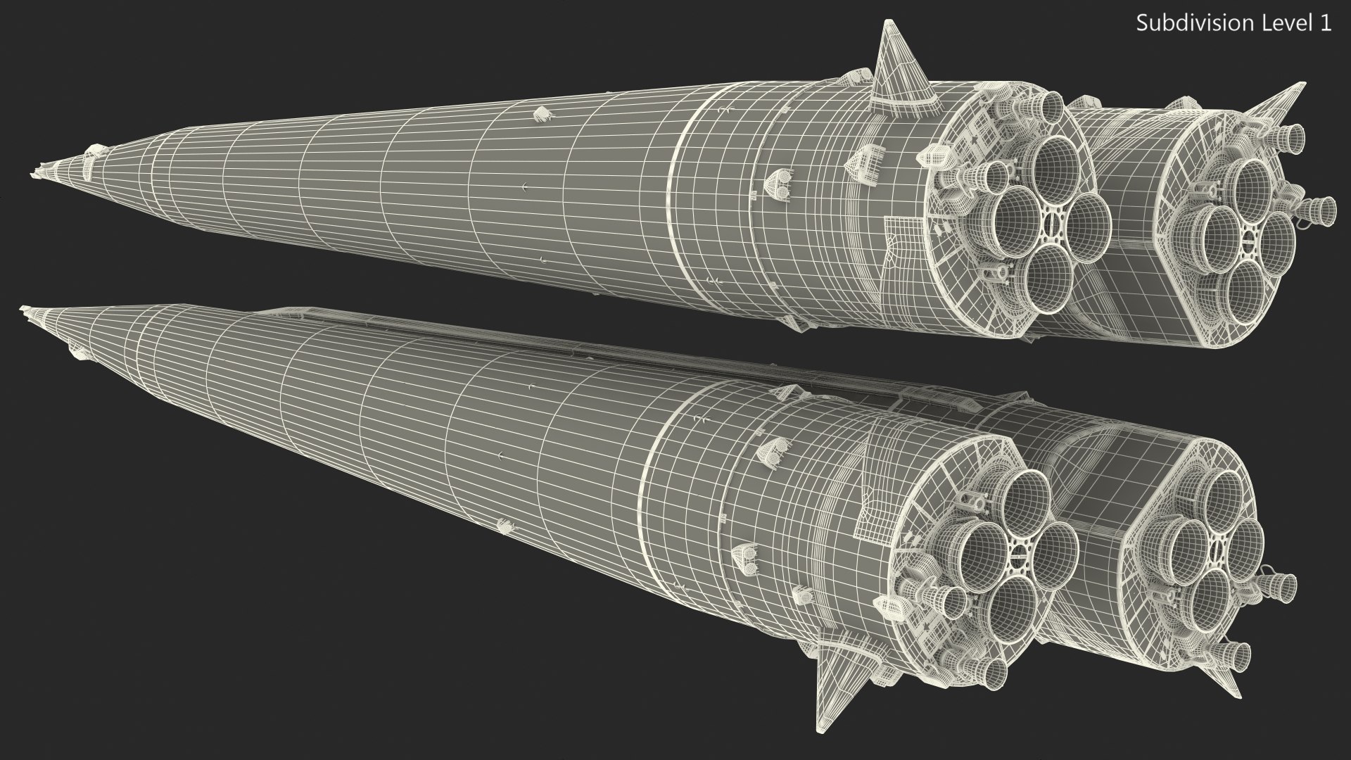 3D Soyuz 2 Rocket Stage 1 https://p.turbosquid.com/ts-thumb/aj/hu4w9L/jZ/soyuz2rocketstage1mb3dmodel019/jpg/1628168721/1920x1080/fit_q87/f978129fabba84a87b220fec5a0418f6e50a2ec1/soyuz2rocketstage1mb3dmodel019.jpg