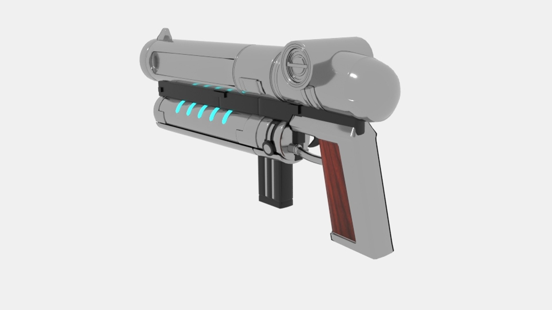 Space Gun Laser Design Model - TurboSquid 1300975