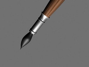 paint brush 3d 3ds