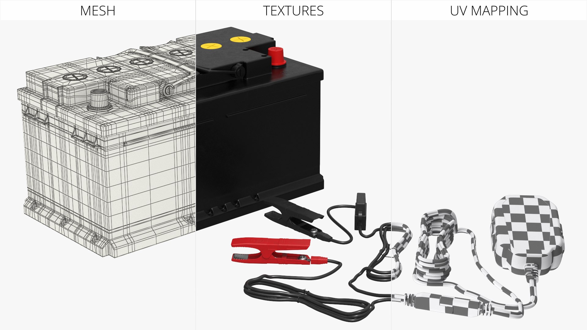 3D 12V Car Battery with Smart Charger and Clamps https://p.turbosquid.com/ts-thumb/aj/k9WeFd/od/12v_car_battery_with_smart_charger_and_clamps_013/jpg/1761526168/1920x1080/fit_q87/7e9f0aca830475693592cd2cdc9c9beade4d5210/12v_car_battery_with_smart_charger_and_clamps_013.jpg