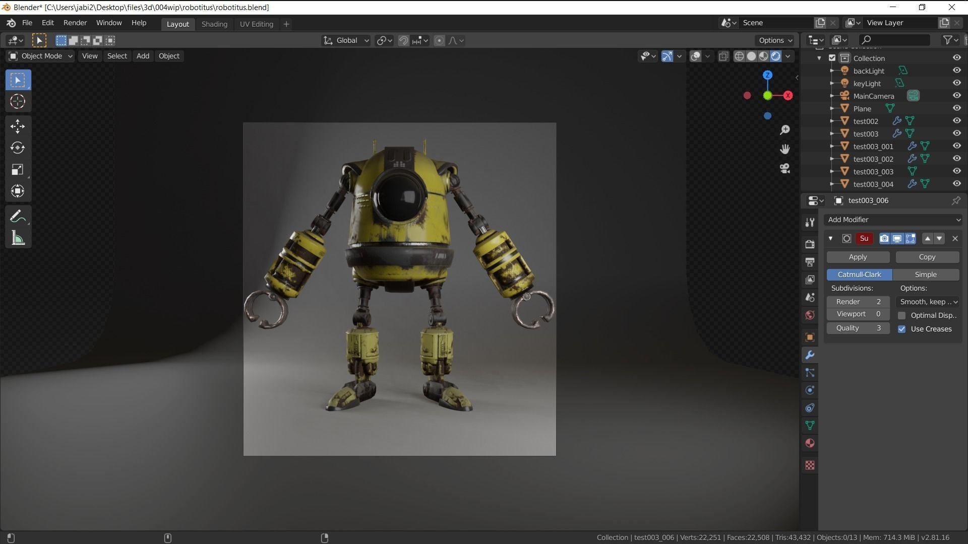 Robot FREE 3D https://p.turbosquid.com/ts-thumb/aj/o6t7LX/OR/003/jpg/1644430921/1920x1080/fit_q87/c81a08a4e9bbf1350e04d5c7ef67af2d9da899eb/003.jpg