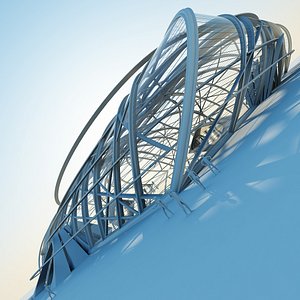 Futuristic Architectural Structure