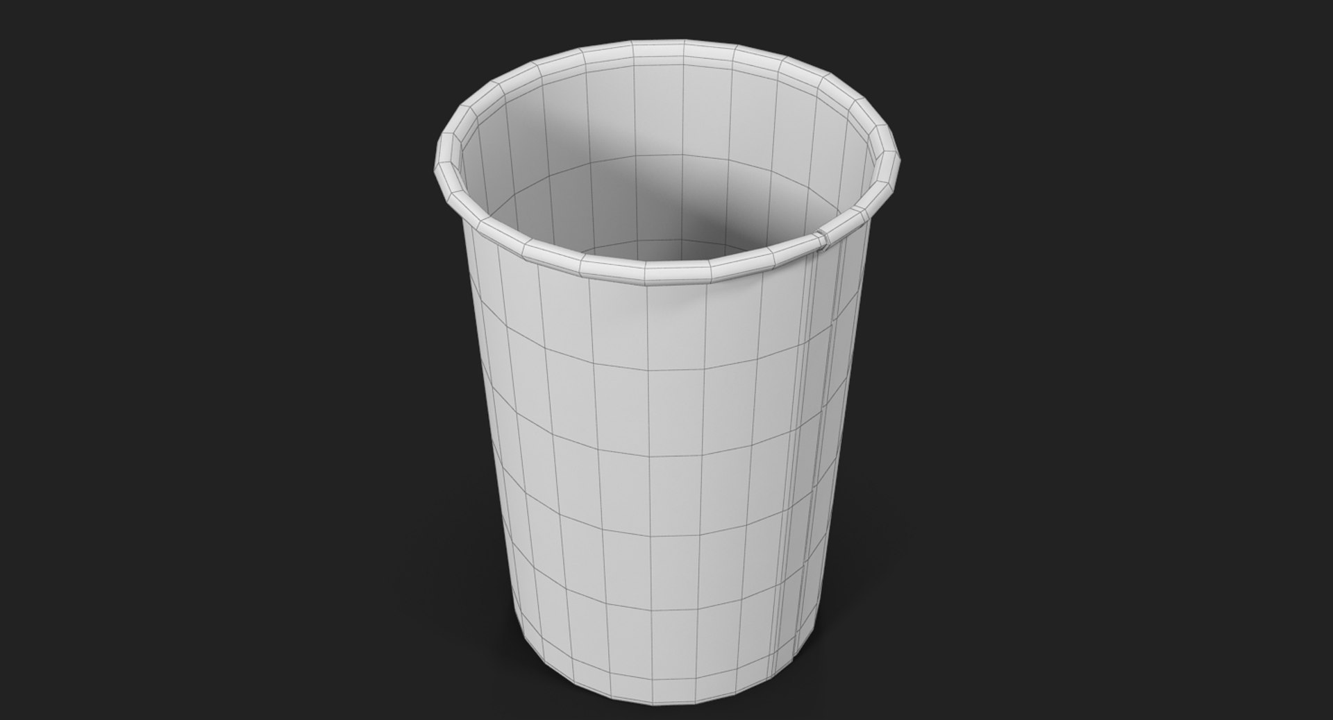 Paper Cup 3d Model