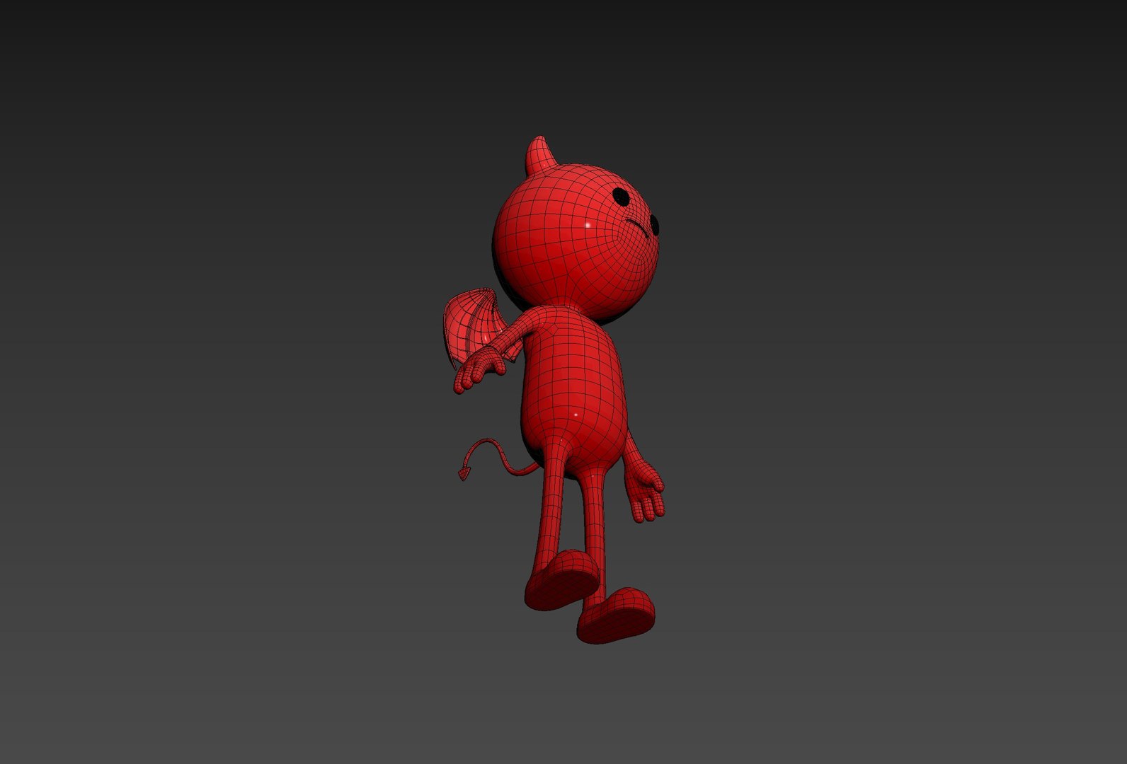 3D Model Character271 Devil - TurboSquid 2196264