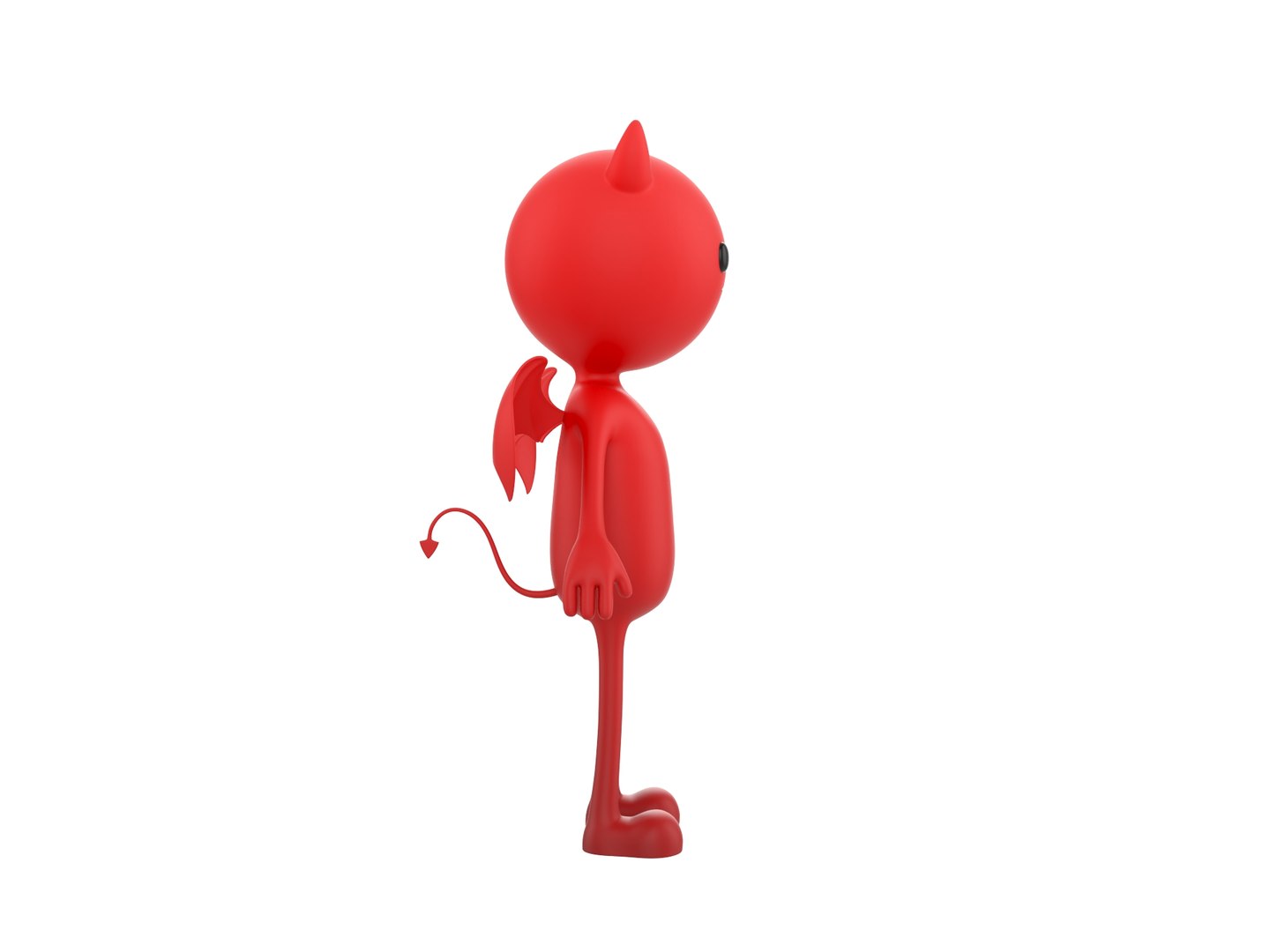 3D Model Character271 Devil - TurboSquid 2196264