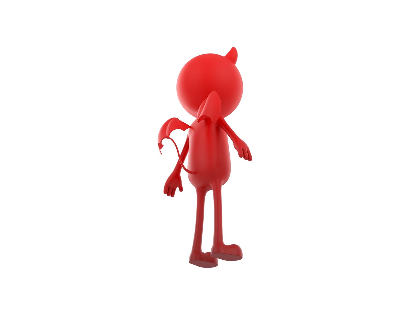 3D Model Character271 Devil - TurboSquid 2196264