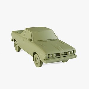 3D Subaru BRAT 1978 model