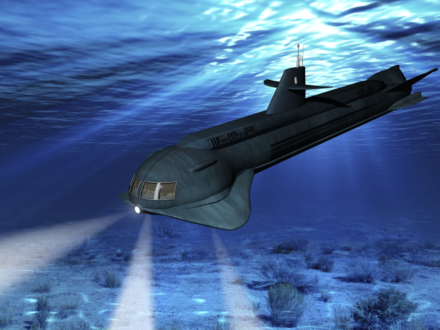 3D seaview submarine - TurboSquid 1156696