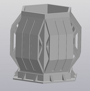 3D Planter Techno magic