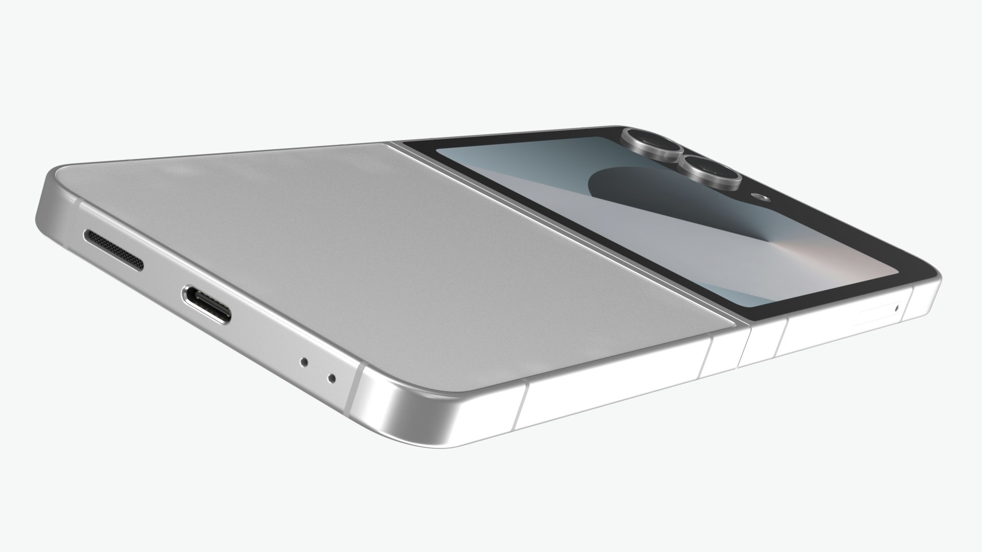 Samsung Galaxy Z Flip 6 White model https://p.turbosquid.com/ts-thumb/ak/2VDNpy/CY/white08/jpg/1720811397/1920x1080/fit_q87/4ea10e4a652569c0be96aae95c7513eccd8a42cf/white08.jpg