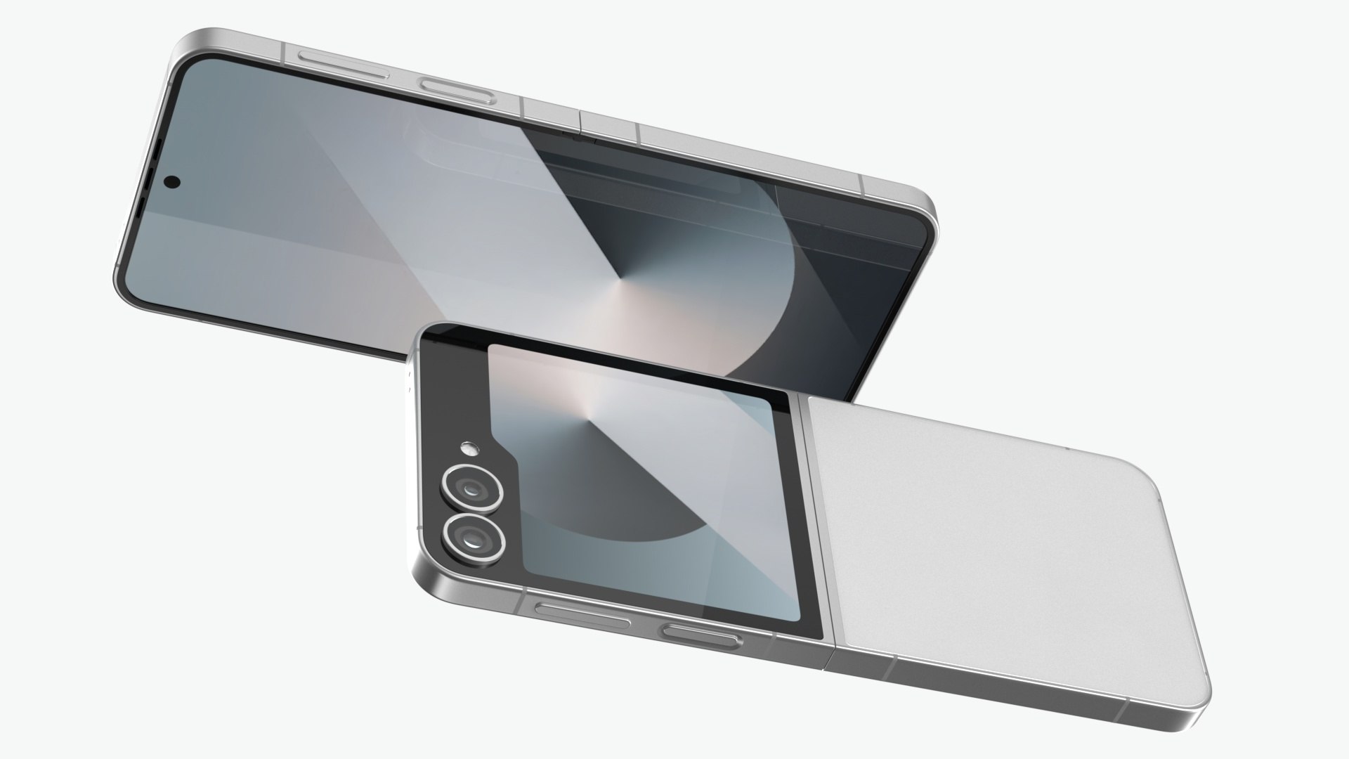 Samsung Galaxy Z Flip 6 White model https://p.turbosquid.com/ts-thumb/ak/2VDNpy/Ow/white02/jpg/1720811394/1920x1080/fit_q87/12dbccf384287829f0b3070ada97080020a51dc6/white02.jpg