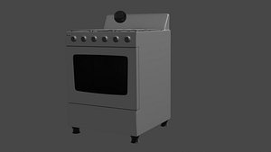 3D stove model