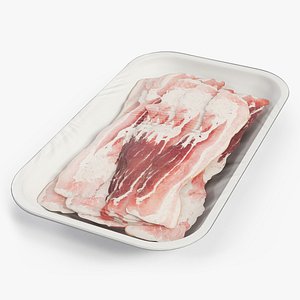 Fresh Pork Bacon Package White